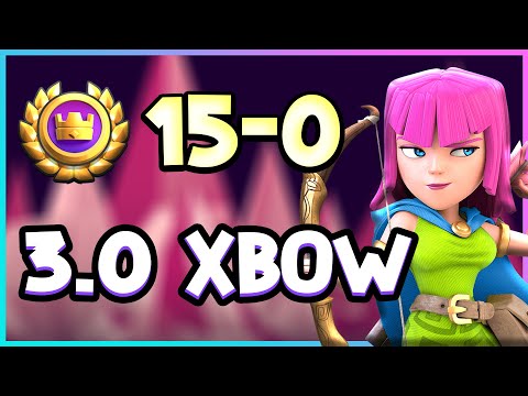 Royal Tournament with 3.0 Xbow Cycle — Clash Royale