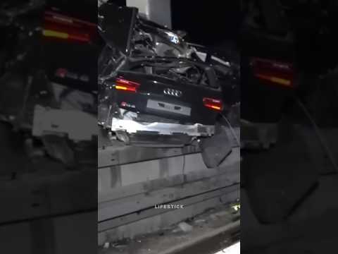 Famous Audi RS6 crash!