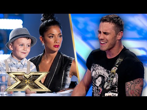 SUPER CUTE! Joseph Whelan's performs to Judges and Number one fan – his SON! | The X Factor UK