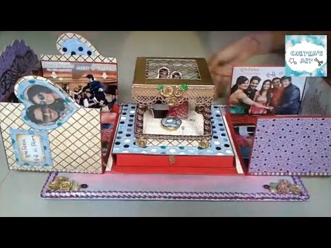 🎁cute *mandap* wedding box🎁                         |Chetna's art|