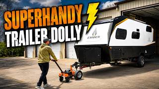 SuperHandy Electric Trailer Dolly: Effortless Trailer Maneuvering for RVs, Boats, & Utility Trailers