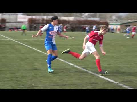 #jeugdvoetbal Tweede helft DTS Ede JO17-1- vv DOVO JO17-1.