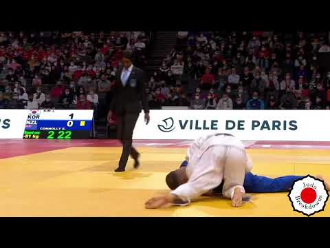Kell Berliner vs. Loic Pietri - U81 Mens Judo Grand Slam Paris 2022