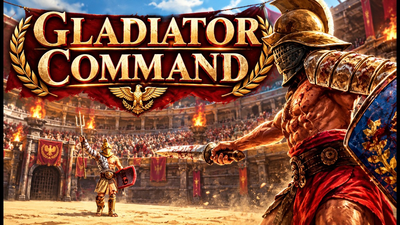 Gladiator Command – Lead a Gladiator School in Ancient Rome