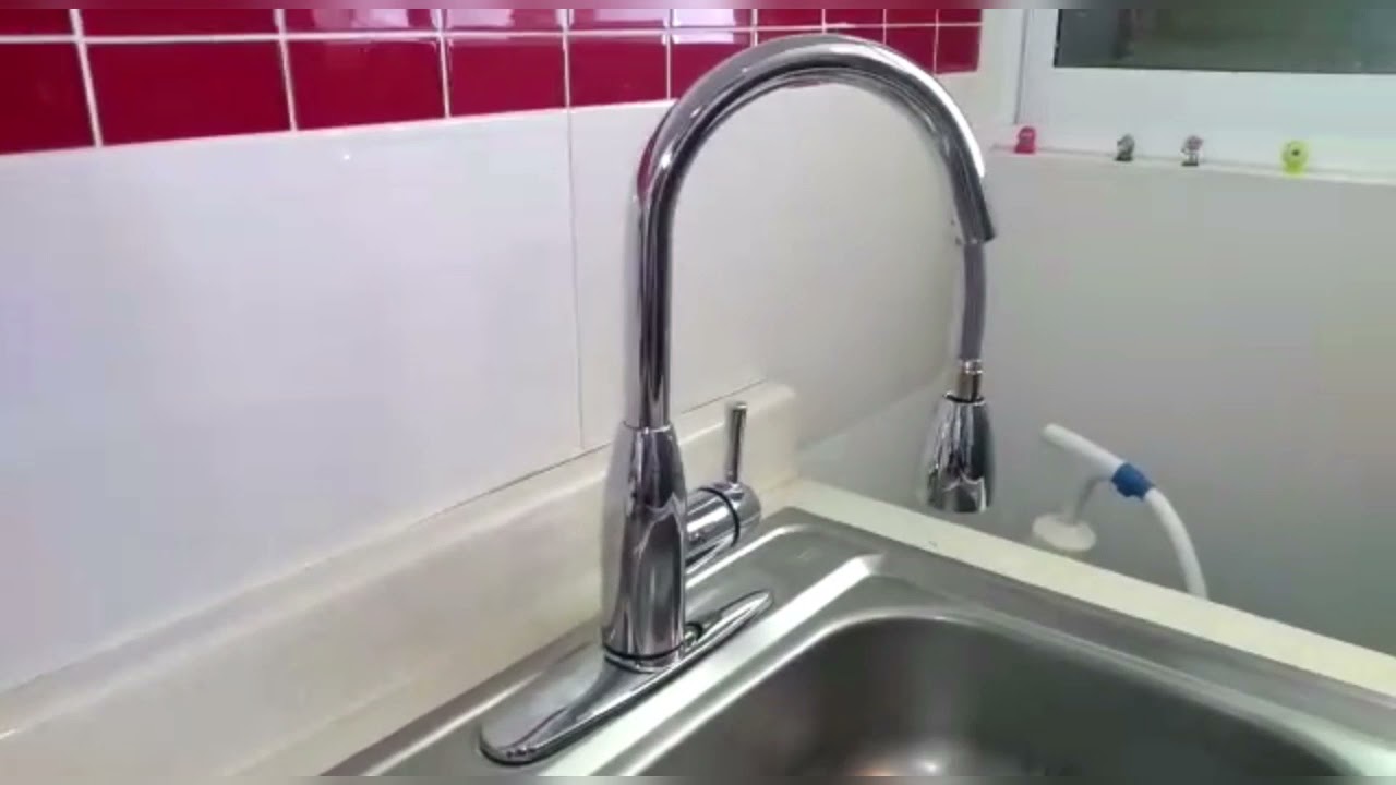Watch Instalación de llave Mezcladora Monomando para cocina (Como hacerlo) Now Instalación de llave Mezcladora Monomando para cocina (Como hacerlo)