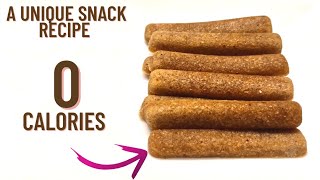Zero calorie snack recipe with only a few ingredients- 0 calorie recipes