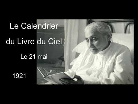 141 - 21 mai - Le Calendrier du Livre du Ciel (Luisa Piccarreta)