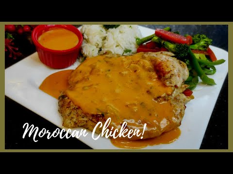 Restaurant Style Moroccan Chicken | Grilled Chicken With Moroccan Sauce (recreated Recipe)