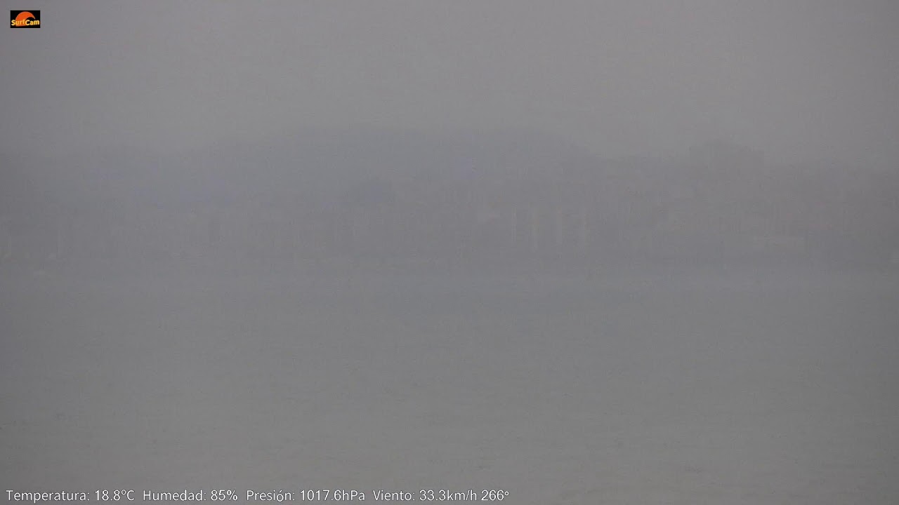 Live webcam view of Somo & Loredo Beach Surf Cam