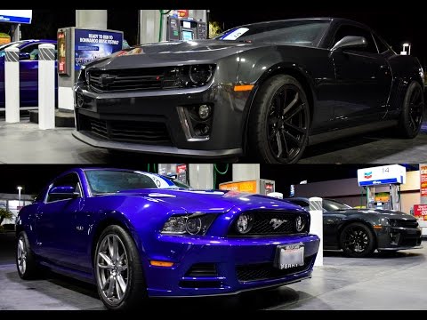 2014 Mustang vs 2014 Camaro Zl1