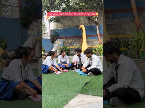 That one Badtameez student in class #fattafatschool #schoollife #students #funny #studentlife