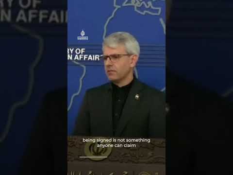 Iran says deal with US ‘not imminent’ despite progress | AJ #shorts