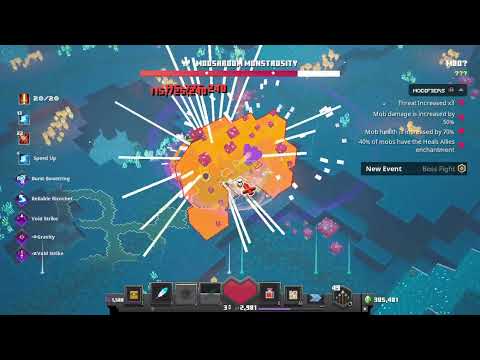 [Minecraft Dungeons]1.1 billion damage per second！Sawblade is op