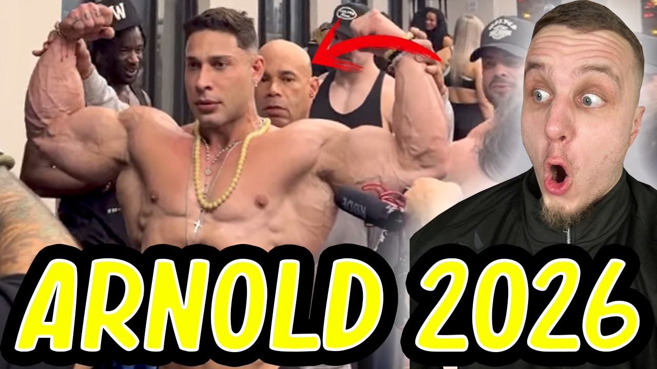 Ramon Dino aparece gigante en el Arnold Classic 2026 *quedan horas*