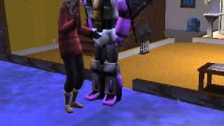 Los Sims 2 Transformers: Skywarp bailando el Coladito.avi