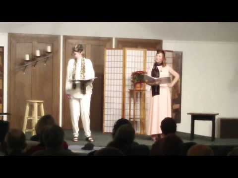 Joyce Allison, soprano, sings "The Cat Duet" ; October 8, 2011 Benefit concert