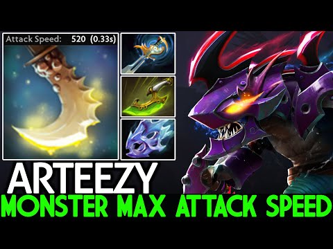 ARTEEZY [Slark] Monster Max Attack Speed 3 Hit/Sec Dota 2