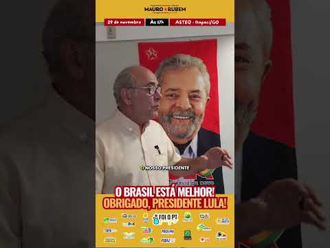 Confraternização dos Apoiadores do Lula, em Itapaci