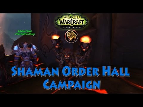 Prince Thunderaan - Shaman Campaign - World of Warcraft: Legion
