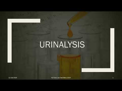 355-MLT-ဆီးစစ်ဆေးခြင်း (Urine analysis, RFT 11)