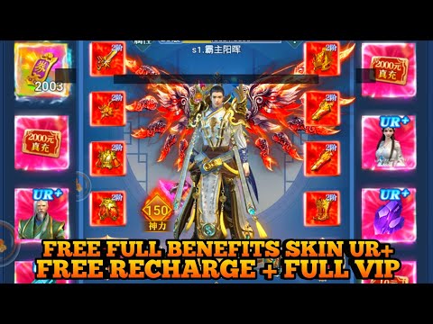 Gods Demons And Immortal H5 - Full Skin UR+ , Mount UR+ , Pet UR+ , Wing & Fashion UR+