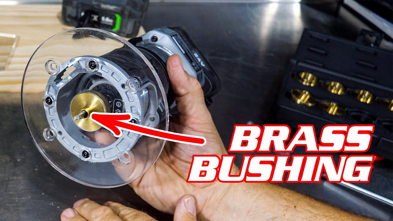 How To Use a Router Bushing for Template Cutting