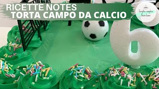 Torta campo da calcio