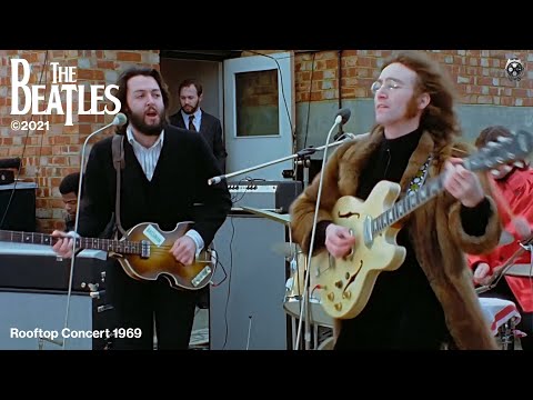 The Beatles One After 909 (1970 Version) [Rooftop Concert London🇬🇧 , January 30, 1969] 4K Restored