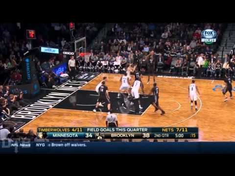 Andrew Wiggins - Mejores jugadas - Timberwolves vs Nets - 5 Noviembre 2014