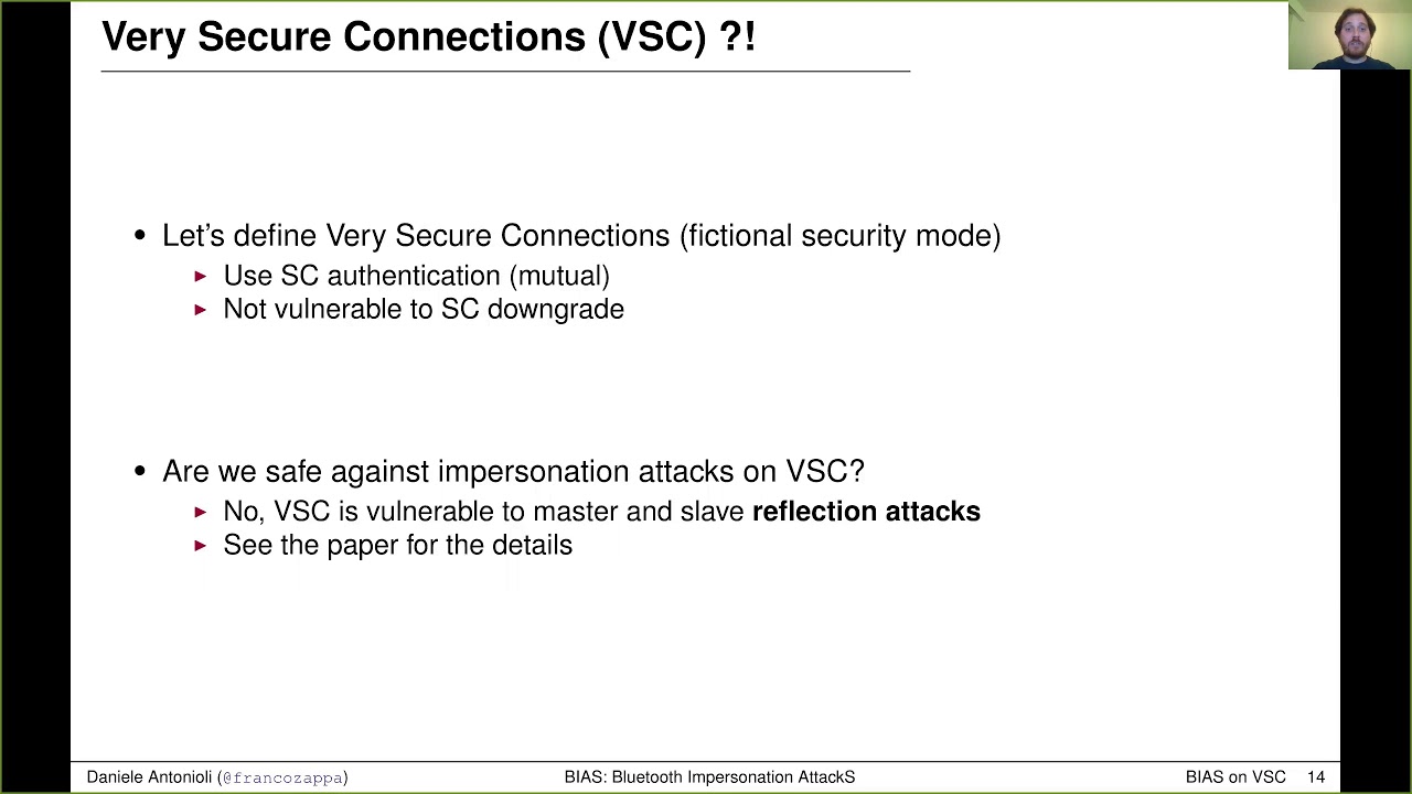 BIAS: Bluetooth Impersonation AttackS