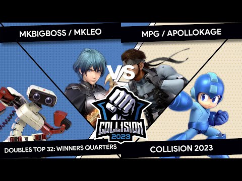 Collision 2023 - MkLeo / MKBigBoss (Green) VS MPg / ApolloKage (Blue) - Top 32 - Winners Quarters