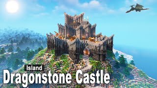 Minecraft: How to build a Dragonstone Castle - Game of Thrones | Tutorial [part 3]
