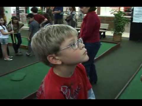 GOLFE BRASIL, Mini-golfe no shopping