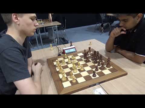 🇩🇪 🇮🇳 Svane Rasmus - GM Abhimanyu Puranik., English opening blitz chess