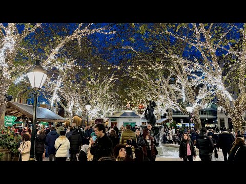 London Chelsea Christmas Lights 2025 | King’s Road Sloane Square Christmas Lights London Walk