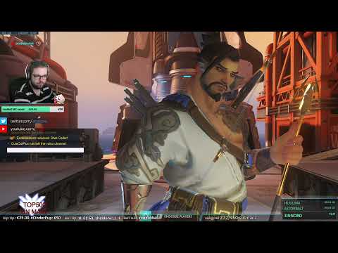 POTG! Arrge 5000+ hours of Hanzo - GAMEPLAY OVERWACTH SEASON 28
