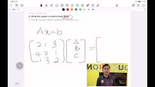 Download the video "Engineering Mathematics 2 Assignment: Solving Linear Equation (3x3 Matrices)"