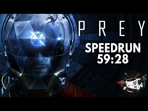 Prey (2017) Speedrun in 59:28