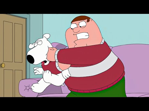 Family Guy - Drunk Peter punches Brian