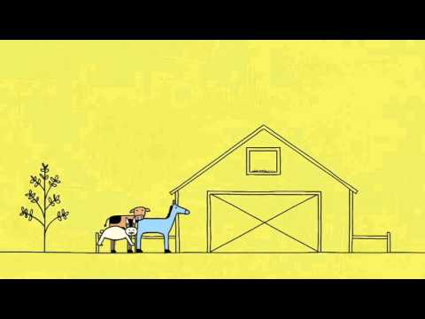 The Farm Song (a.ka. Ponies in the Barn) | Children's Visualization Video | by Bari Koral
