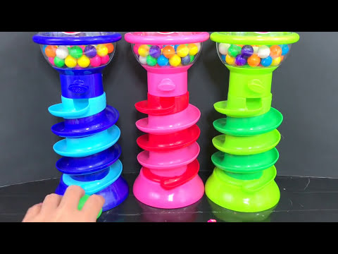GUMBALL MACHINE Learning Colors for Kids | itsplaytime612