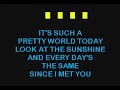 Nancy Sinatra - It's Such a Pretty World Today (karaoke version)