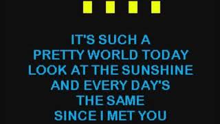 Nancy Sinatra - It&#39;s Such a Pretty World Today (karaoke version)
