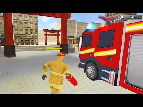 NY City FireFighter #3 - FIRE TRUCK Games Simulator - ANDROID GAMEPLAY