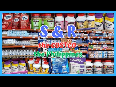 S&R prices for vitamins and supplements. Why we buy these from Costco in the US. RETIRED LIFE