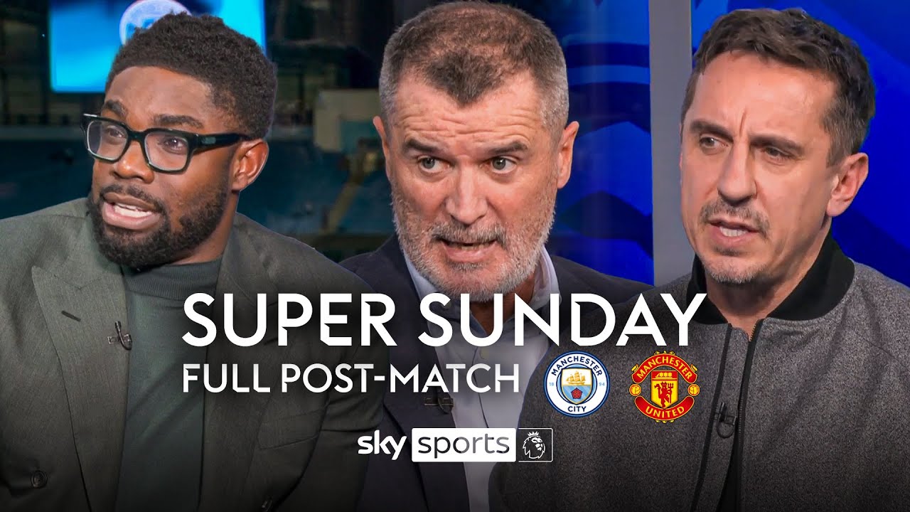 Keane, Neville & Richards' FULL Manchester derby post-match analysis & debate! 🔎