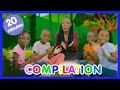 🌴🐒 Compilation de comptine africaine pour enfants (avec paroles) - Les amis de Boubi