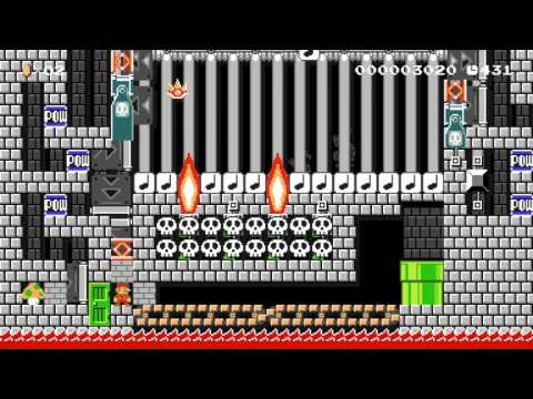 Table tennis Mario vs. computer! ~ Stolen from Nils ~ SUPER MARIO MAKER Gameplay RAW