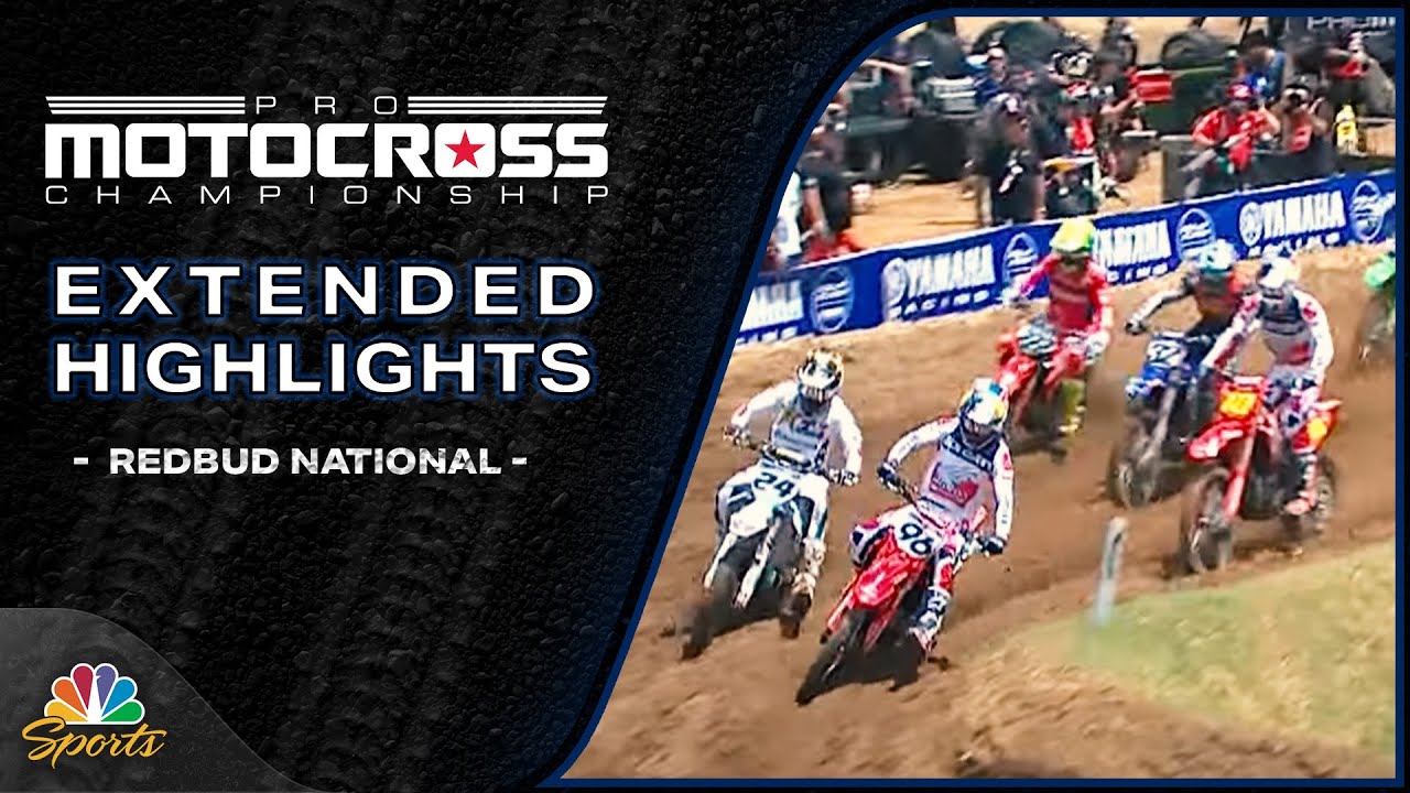 Pro Motocross 2025 - Redbud National, Round 6 | EXTENDED HIGHLIGHTS | Motorsports on NBC