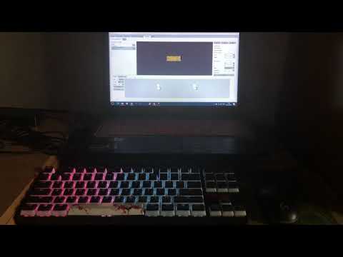 Redragon KUMARA K552 (Rev 1) - Testing QMK + OpenRGB (Visual Map & Effect Plugin)